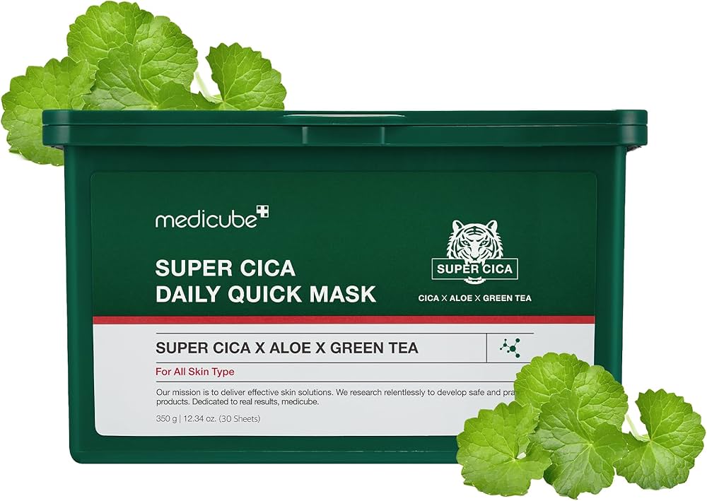 MEDICUBE.   Super Cica Daily Quick Mask