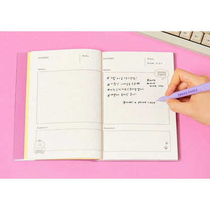 KAKAO FRIENDS. | Choonsik Office Note Planner |