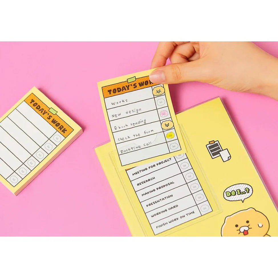 KAKAO FRIENDS. | Choonsik Office Note Planner |