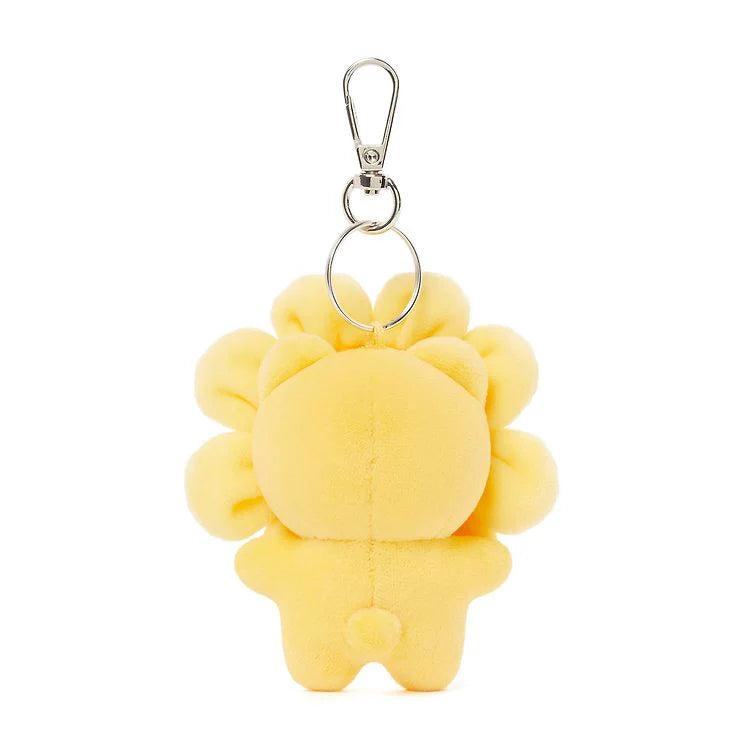 KAKAO FRIENDS. | Flower Ball Blush Doll Keyring. | Little Ryan.|