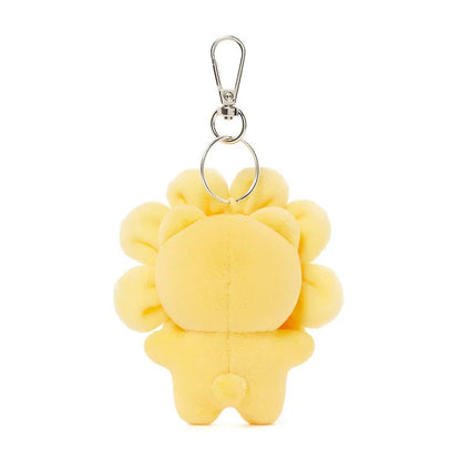 KAKAO FRIENDS. | Flower Ball Blush Doll Keyring. | Little Ryan.|